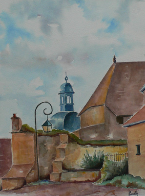 Roofs in Burgundy