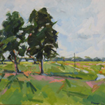 Two trees (study)